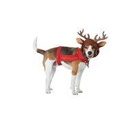 California Costume Collections Costume de Renne pour Chien Rouge/Marron Taille M (PET20155)