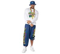 California Costumes, 90's Hip Hop, Adulte, Multi,Large (107 cm- 112 cm poitrine)