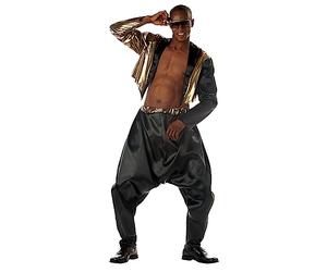 California Costumes Adult Old School Rapper 80s Costume - Small/Medium