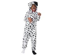 California Costumes Combinaison polaire pour chiot dalmatien pour enfant Blanc/noir