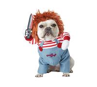 California Costumes Costume de poupée mortelle pour Chien