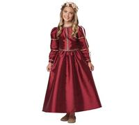 California Costumes Costume de princesse Renaissance pour enfant, taille L, bordeaux