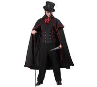 California Costumes - Déguisement Jack l'Éventreur - Effrayant pour homme - Noir Taille L