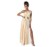 California Costumes Déesse dorée pour femme, Crème/doré, X-Large