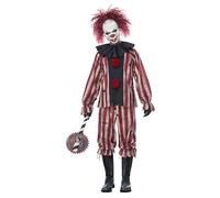 CALIFORNIA COSTUMES Déguisement clown démoniaque luxe adulte - Rouge - XL