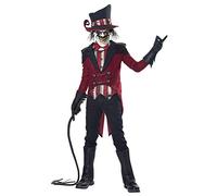 California Costumes Déguisement monsieur loyal diabolique enfant - Multicolore - M 8-10 ans (140 cm)