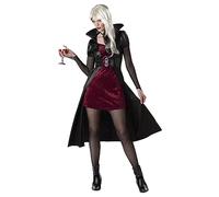 California Costumes Déguisement vampire femme rouge Halloween - Rouge - S (38/40)
