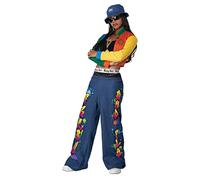 CALIFORNIA COSTUMES Déguisement hip hop années 90 femme - Multicolore - M (40/42)