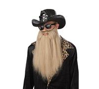 California Costumes Longue Barbe Blonde Rockeur