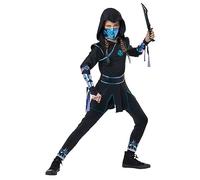 California Costumes, Ninja Nightfire, Child's X-Large Black