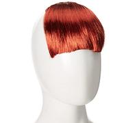 California Costumes Perruque de costume avec frange à clipser (rouge) standard