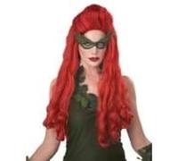 California Costumes Perruque Déguisement Adulte Rouge Lethal Ivy