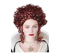 California Costumes Perruque Femme Elisabéthaine Standard Rouge