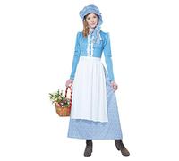 California Costumes Women's Pioneer Woman Costume, Blue/White, X-Large