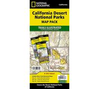 California Desert National Parks (lot de cartes) | National Geographic