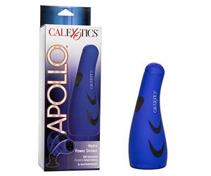 California Exotic Novelties Apollo Hydro Power Stroker Masturbateur Bleu