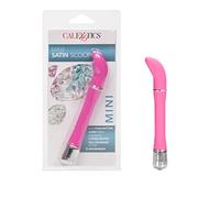 California Exotic Novelties Lulu Satin Scoop Vibe Vibromasseur Rose