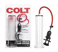 CalExotics Pompe à pénis Colt Large Transparent – Profondeur 120 mm, Blanc, 250×420 mm, Couple