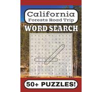 California Forests Road Trip Word Search: Word Search Puzzle Book with Easy to Read Print about California Forests, Trees, Animals, Activities, and ... Gift for vacations, road trips and free time.