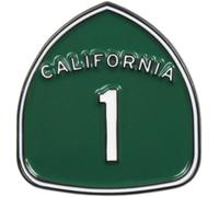 California Highway 1 Broche en émail, Émail