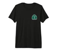 California Highway 1 Une Cote du Pacifique T-Shirt Haut de Gamme