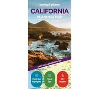 California Planning Map 1ed -anglais- - - Lonely planet eng - Lonely Planet - Atlas / carte