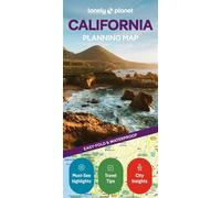 California Planning Map 1ed -anglais- - - Lonely planet eng - Lonely Planet - Atlas / carte