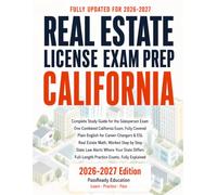 California Real Estate Exam Prep: Plain English Study Guide and Practice Exams for the DRE Salesperson License Exam