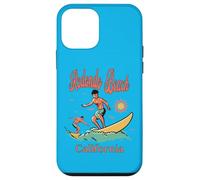 California Redondo Beach CA Surfer Surf Pêche Vacances Coque pour iPhone 12 Mini