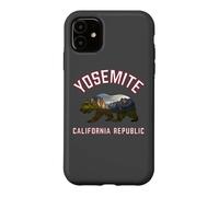 California Republic Bear Yosemite Valley National Park Flag Coque pour iPhone 11