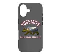 California Republic Bear Yosemite Valley National Park Flag Coque pour iPhone 17