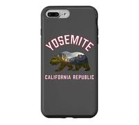 California Republic Bear Yosemite Valley National Park Flag Coque pour iPhone 7 Plus/8 Plus