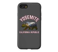 California Republic Bear Yosemite Valley National Park Flag Coque pour iPhone SE (2020) / 7/8