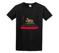 California Republic PTV Kanye Bear Mens T-Shirt Unisex Black Top Tee XXL