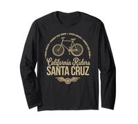 California Riders Santa Cruz T-Shirt Cycliste Manche Longue