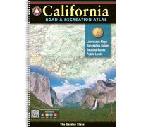 Benchmark Maps – Atlas routier et de loisirs de Californie