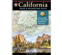 California Road and Recreation Atlas 2026 | Benchmark Maps