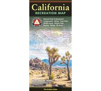 Benchmark Maps – Carte routière Californie