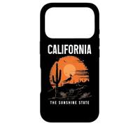 California Roadrunner Cactus Desert Vintage Cali Coque pour iPhone 17 Pro