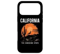 California Roadrunner Cactus Desert Vintage Cali Coque pour iPhone 17 Pro Max