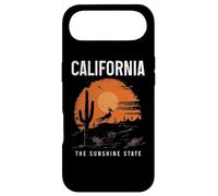 California Roadrunner Cactus Desert Vintage Cali Coque pour iPhone Air