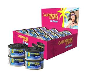California Scents AC CS Ambientador Coche Lata Coche Nuevo, Bleu