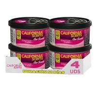 California Scents CCS-446TR Concord Cerise Désodorisant, Ensemble de 4