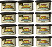 California Scents de voiture parfums frais Désodorisant Fragrence odeur 12-unit Comptoir - Linge frais, 42,5 gram canettes (lot de 12)