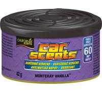 California Scents Car Scents Lot de 12 désodorisants Parfum vanille Monterey 42,5 g