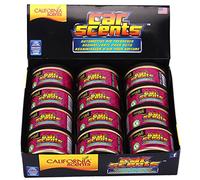 California Scents Lot de 12 boîtes d’assainisseur d’air pour voiture - Senteur : cerise
