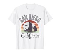 California State San Diego Retro Panda Zoo T-Shirt