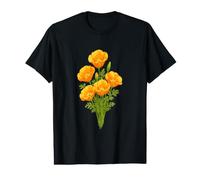 California Sunshine Blooms T-Shirt Graphique avec Valeur