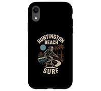 California Surf Huntington Beach Surf Retro Mens Surfs Up Coque pour iPhone XR