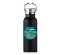 California United States Bouteille isotherme avec badge circulaire